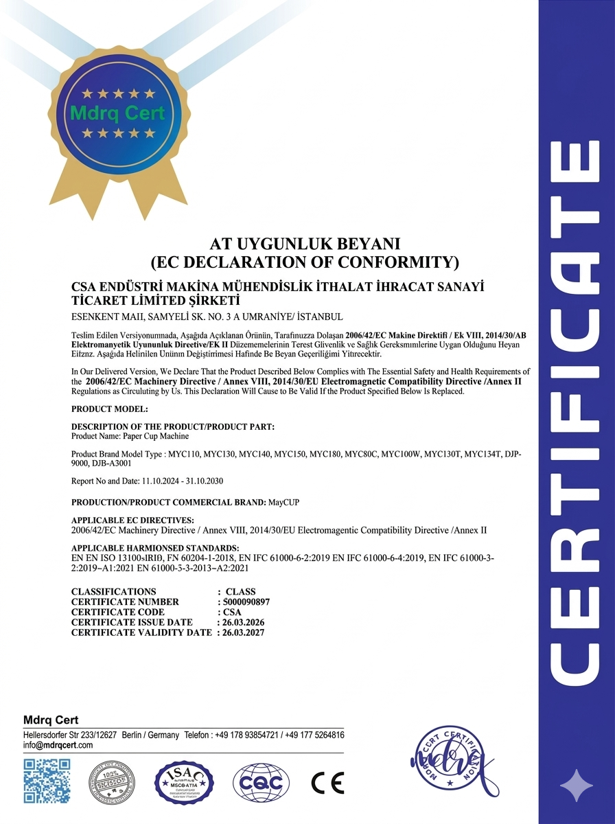 Uluslararası Kalite ve Güven Sertifikalarımız